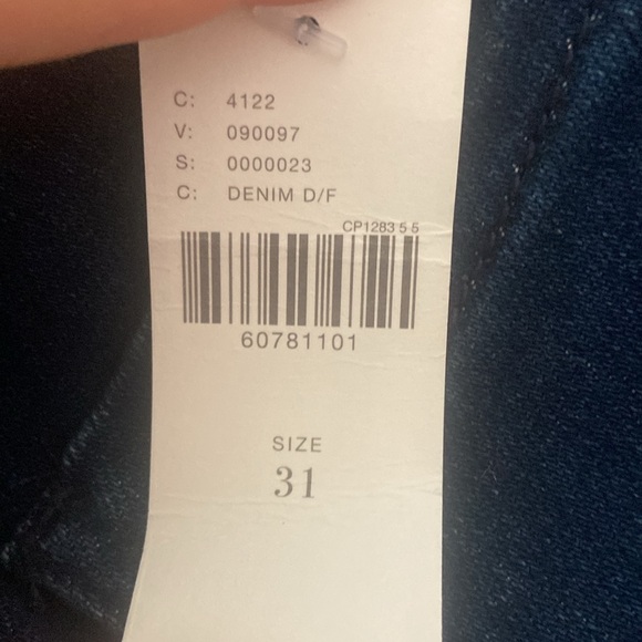 Anthropologie Blue Flare & Wide Leg Jeans - Picture 5 of 5